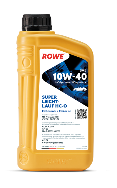 HIGHTEC SUPER LEICHTLAUF HC-O SAE 10W-40 1L HIGHTEC SUPER LEICHTLAUF HC-O SAE 10W-40 1L